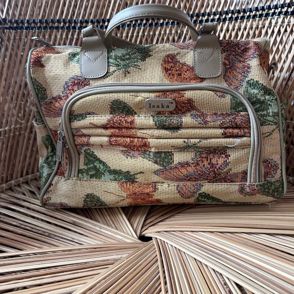 Women's Floral Tapestry Bag - Multicolor